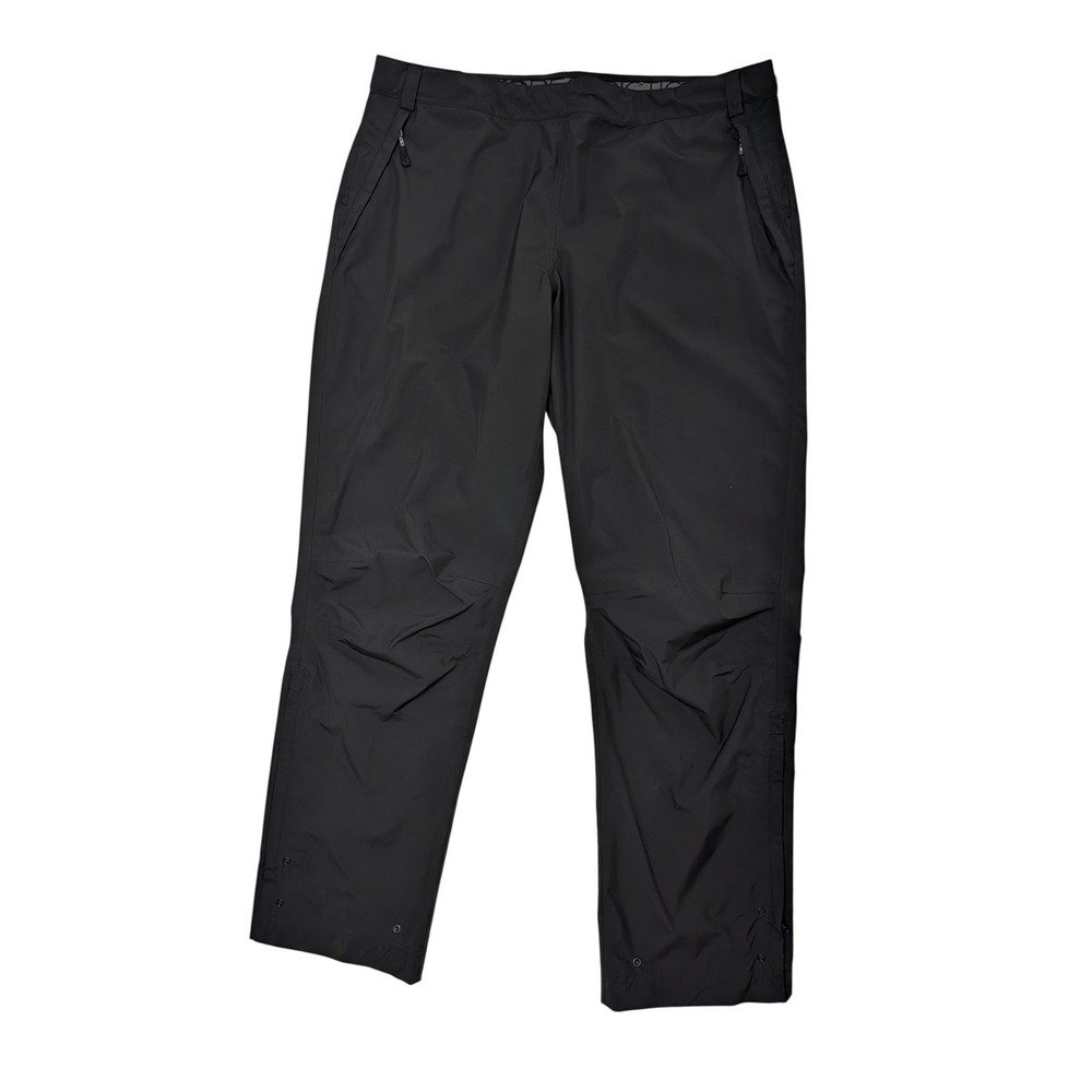 Zero Restriction Tour Series Rain Pants Men's XL Black Waterproof Golf Zip Leg